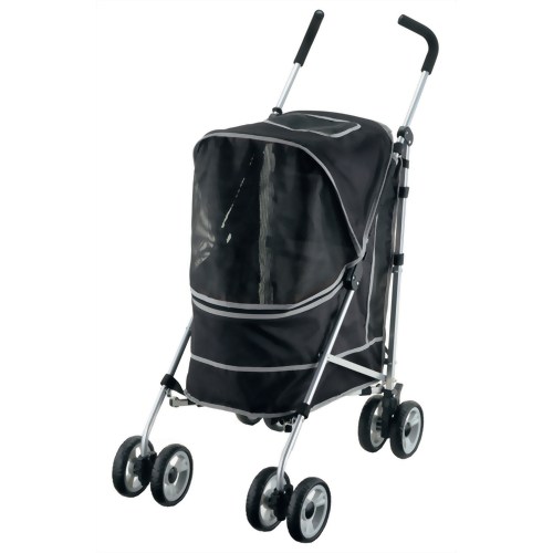 リッチェル ペットバギーラコット ブラックペット用カート・バギー　コンパクト収納　スリムな幅32cm 【SS10P02dec12】