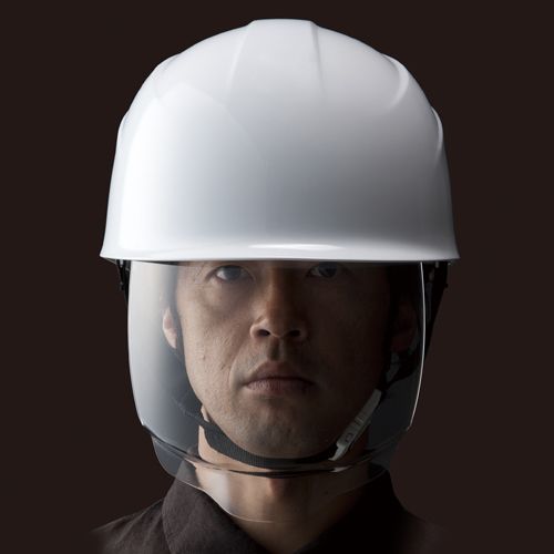 全面フェイスシールド内蔵型乗車用ヘルメット　サイズ大　【COSMOS（コスモ）MC-1】 4規格対応国内初の乗車125cc以内バイク・産業兼用ヘルメット＜メーカー直送商品につき代引きご利用不可＞【10P11Jan13】