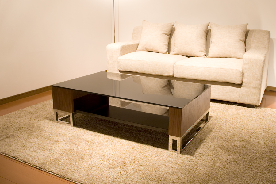 【送料無料】（インテリア　家具　デザイナーズ）　モダンリビングテーブル/Ganossa＜代引きご利用不可＞＜配送時間帯は午前・午後（１７時まで）のみ＞