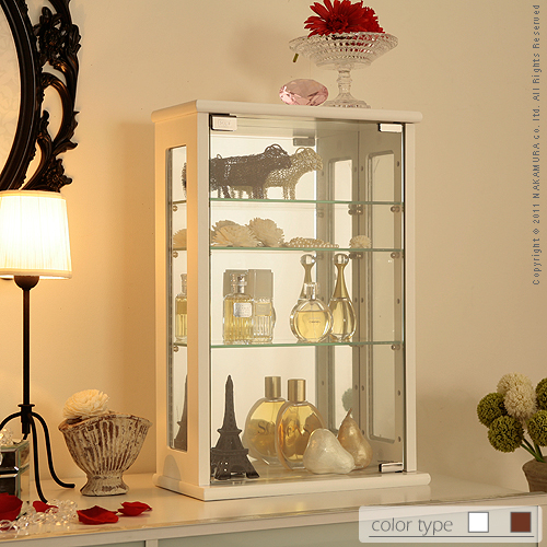 【送料無料】（インテリア　家具　デザイナーズ）　コレクションケース Colete〔コレテ〕 高さ60cm＜代引きご利用不可＞＜配送時間帯「20時～21時」は指定できません＞