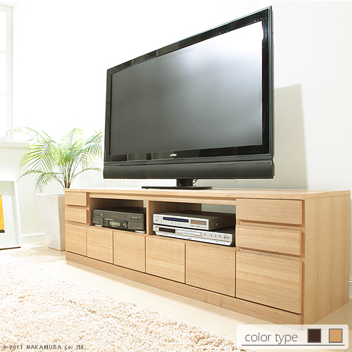 【送料無料】（インテリア　家具　デザイナーズ）　背面収納引出しいっぱいTV台 TREVI〔トレヴィ〕 幅150cm＜代引きご利用不可＞＜配送時間帯は午前・午後（１７時まで）のみ＞