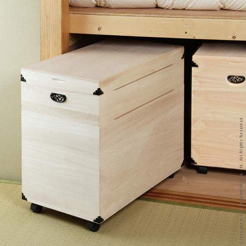 【送料無料】（インテリア　家具　デザイナーズ）　総桐押入れ収納庫 Bnzou〔ぶんぞう〕 2段＜代引きご利用不可＞＜配送時間帯「20時～21時」は指定できません＞