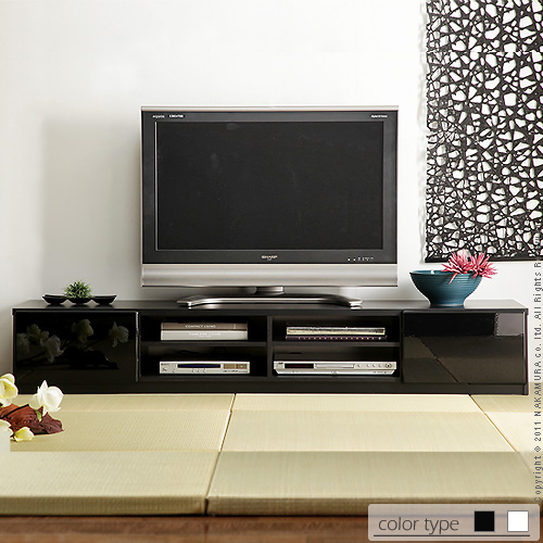 【送料無料】（インテリア　家具　デザイナーズ）　背面収納鏡面TVボード ROBIN〔ロビン〕 幅180cm＜代引きご利用不可＞＜配送時間帯「20時～21時」は指定できません＞