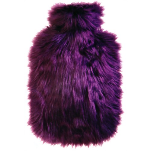 Fashy 湯たんぽ DXモコモコファー バイオレット【三信商会】