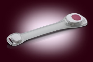 ［防災の日］【防災用品・防災グッズ】サンジェルマン GENTOS LED セーフティバンド 赤 AX-710RD高輝度の直径5mm赤色LEDを2灯搭載