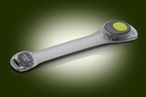 ［防災の日］【防災用品・防災グッズ】サンジェルマン GENTOS LED セーフティバンド 緑 AX-710GR高輝度の直径5mm緑色LEDを2灯搭載