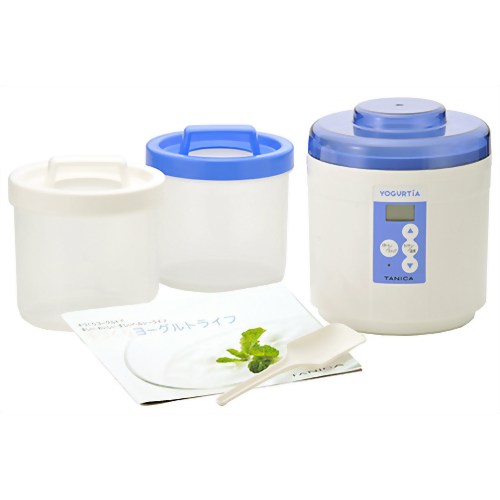 TANICA ヨーグルティア スターターセット ブルー YM-1200-NB 【タニカ電器】 ヨーグルトメーカー