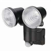 【節電グッズ】【ソーラーライト　 防犯 LEDライト 　LED 　ガーデンライト ソーラー 外灯　屋外】SL12LEDS ソーラー式 1W LED×2 センサーライト