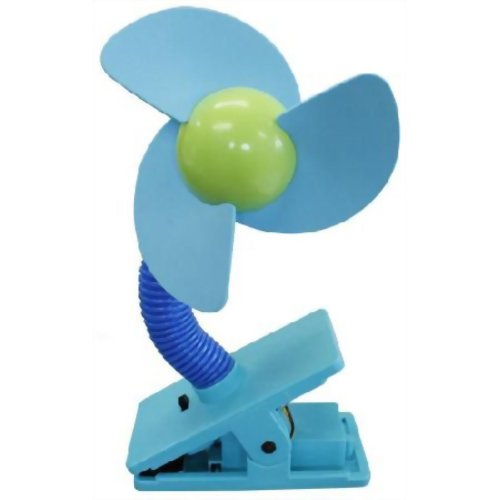 ミニ扇風機 クリップファン ブルー　【コスモ 】[扇風機・サーキュレーター]