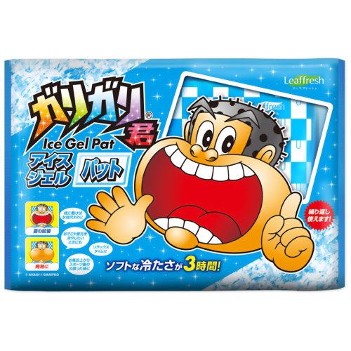 【ひんやりタオル　冷却マット】【熱中症　暑さ対策】【夏 節電 計画停電 対策グッズ】 ガリガリ君 アイスジェルパット 【トレードワークス】