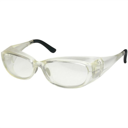 【花粉対策メガネ】スカッシー フレックスL クリア 8849-01(花粉用メガネ)【名古屋眼鏡】