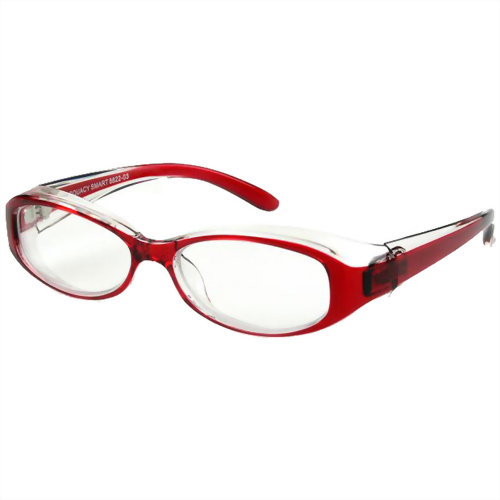【花粉対策メガネ】NEW スカッシー スマート2 レギュラータイプ 8822-03 レッド(花粉用メガネ)【名古屋眼鏡】