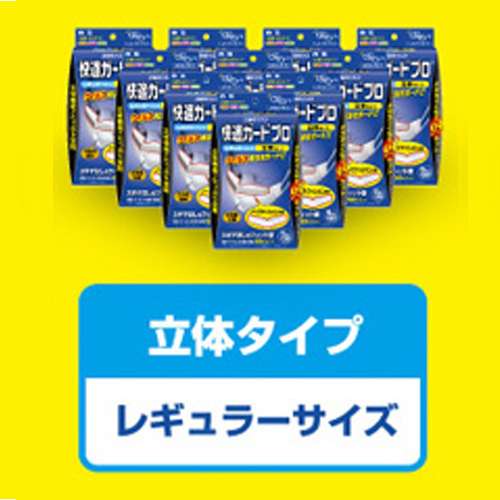 ［防災の日］【防災用品・防災グッズ】【花粉対策マスク】快適ガードプロ 立体タイプ レギュラーサイズ 5枚入　10個セット【白元】サニーク 快適ガードプロ 立体タイプ R 5枚 10個セット＜メーカー直送商品につき代引きご利用不可＞