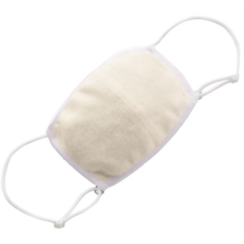 ［防災の日］【防災用品・防災グッズ】潤いシルクのおやすみマスク 生成り 【アルファックス】