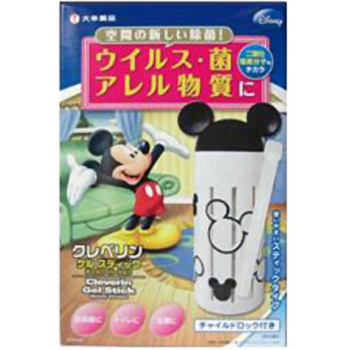 クレベリンゲル スティックタイプ ディズニーバージョン 本体+スティック6本入 【大幸薬品】