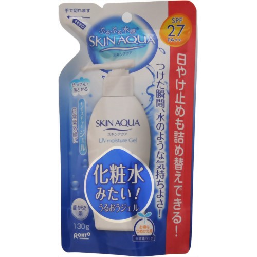 【UV 紫外線】 スキンアクア モイスチャージェル つめかえ用 130g