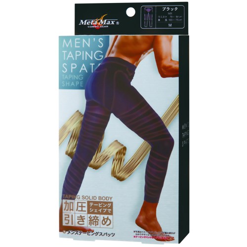 ミノワマンプロデュース メンズテーピングスパッツ L 【サンファミリー】