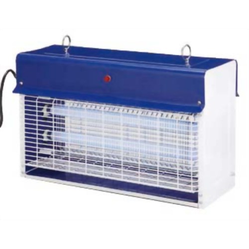 フカダック 電撃ムシコロ殺虫器(15W*2) FC-801 ブルー 【有効面積：100-150平方メートル】 【SS10P02dec12】
