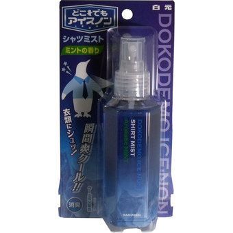 【熱中症　暑さ対策】【夏 節電 対策グッズ】【暑さ・熱中症対策】どこでもアイスノンシャツミストミント１００ＭＬ　＜メーカー直送商品につき代引きご利用不可＞