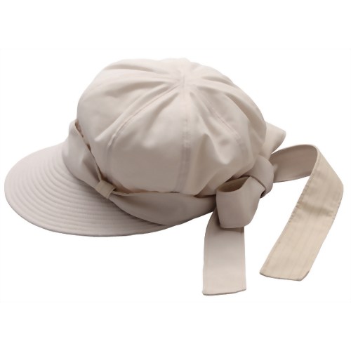 長つば小顔UV帽子 ベージュ 【アルファックス】