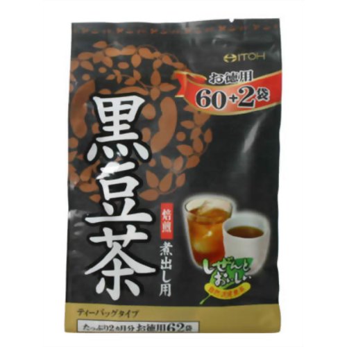 【ケース販売】お徳用 黒豆茶 5g*62袋 ［井藤漢方製薬］