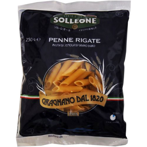【土日限定！新商品♪週末タイムセール！】海外輸入食品ソル・レオーネ ペンネ・リガーテ 250g×5個セット
