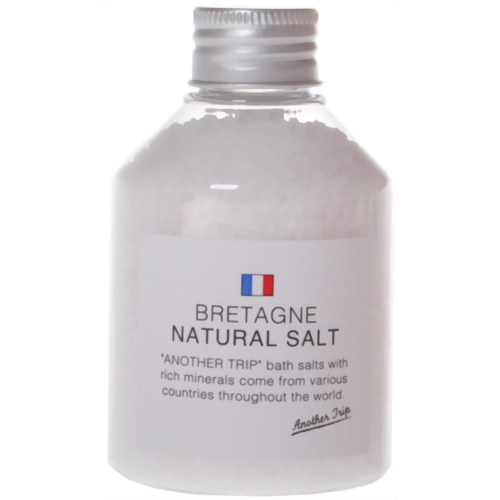 ［バスグッズ　風呂　入浴剤　岩塩　半身浴　ギフト　プレゼント　バスソルト］アナザートリップ ブルターニュ ナチュラルソルト 175g(入浴剤 バスソルト)