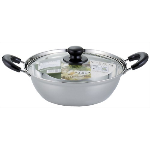 ヨシカワ なべ日和 卓上よせしゃぶ鍋 26cm SH9418 【ヨシカワ】