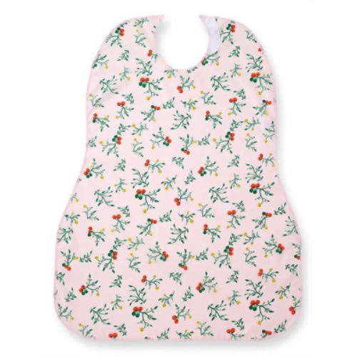 食事用エプロン 403700 サーモンピンク　【フットマーク】