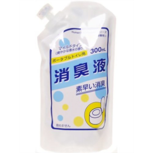 ポータブルトイレ用消臭液詰替用 300ml 【ローヤル化工】