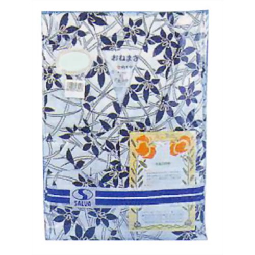 サルバ ガーゼねまき 男L 【白十字】