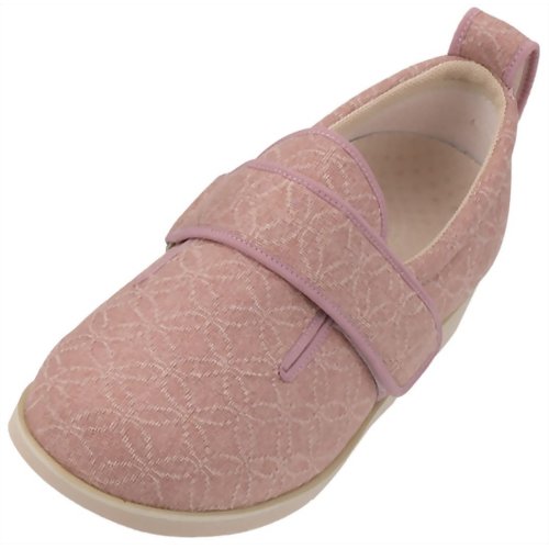 あゆみシューズ ダブルマジックII雅 (右足用) ピンク 1027 S 【徳武産業】