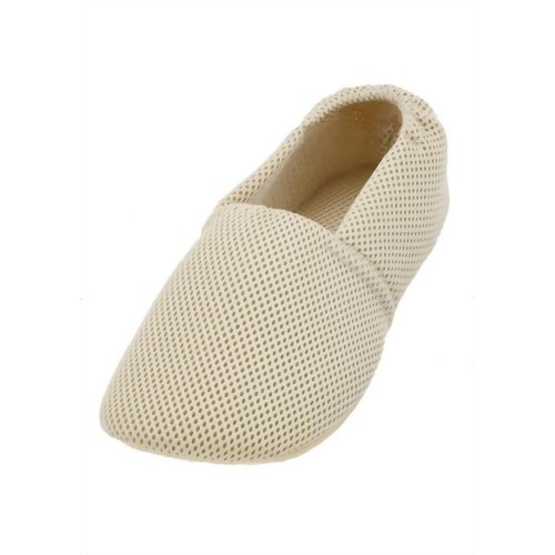 あゆみシューズ エスパド メッシュベージュ2024 (右足用) S 【徳武産業】