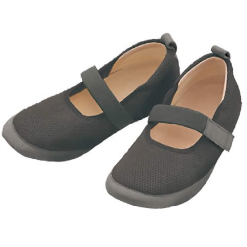 あゆみシューズ 室内履き カウンタールームシューズ黒2222 LL 【徳武産業】