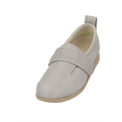 あゆみシューズ ダブルマジックII メッシュ グレー 1047 (左足用) 5L 【徳武産業】