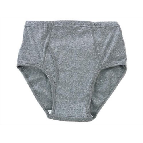安心さわやかパンツ120 男性用 3枚組 グレー M　【秀英産業】