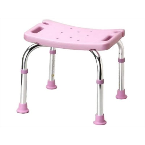 シャワーベンチMini 背無 SB-12LP ライトピンク　【マキライフテック】