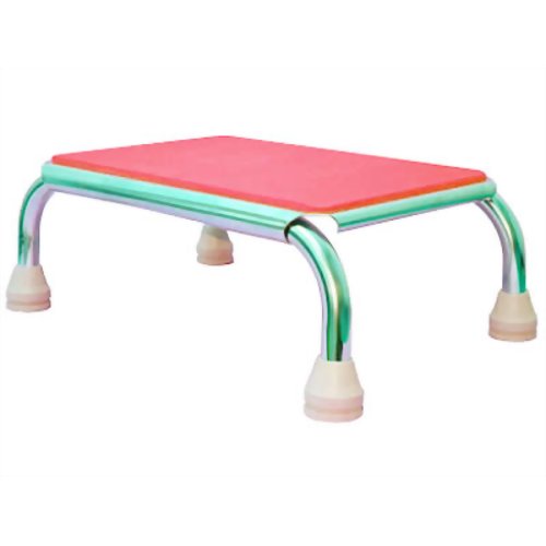 浴室用ガッチリ踏み台 15cm ピンク　【東光機材】