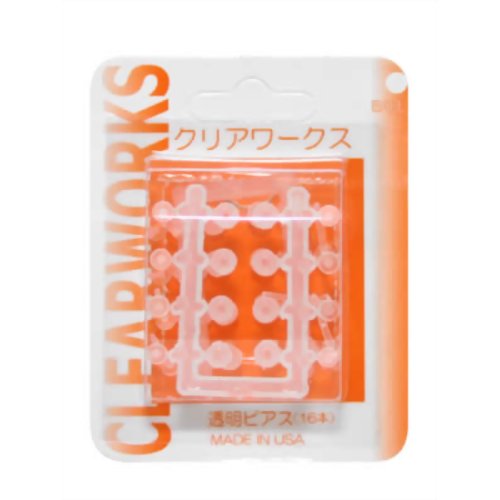 クリアワークス(使い捨てピアス) フルムーン フルムーン 【日本ピアスシステム】