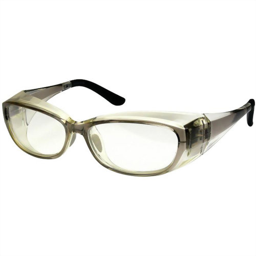 【花粉対策メガネ】スカッシー フレックスL グレー8849-03(花粉用メガネ)【名古屋眼鏡】