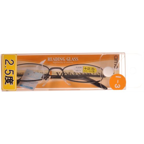 リーディンググラスDX3 RI-03-25 (2.5度) 【ジェーシー】