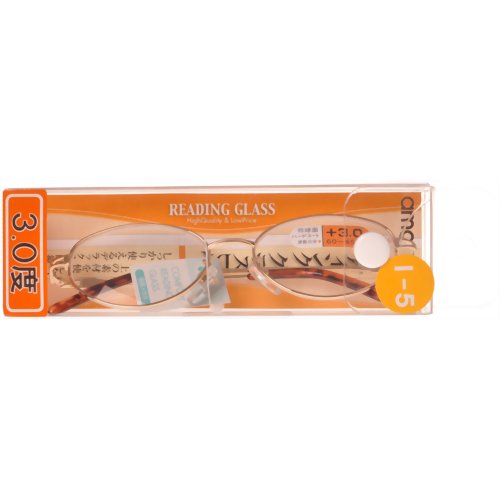 リーディンググラスDX5 RI-05-30 (3.0度) 【ジェーシー】