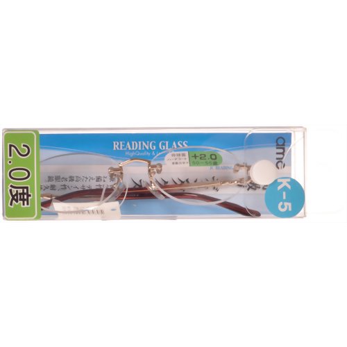 高級リーディンググラス5 RK-05-20 (2.0度) 【ジェーシー】