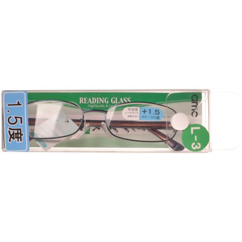 高級リーディンググラスDX3 RL-03-15 (1.5度) 【ジェーシー】