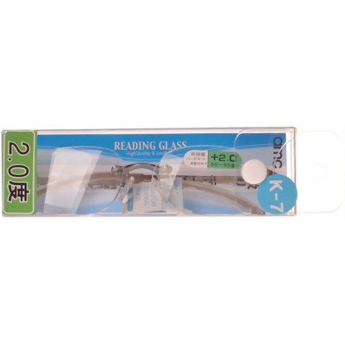 高級リーディンググラス7 RK-07-20 (2.0度) 【ジェーシー】