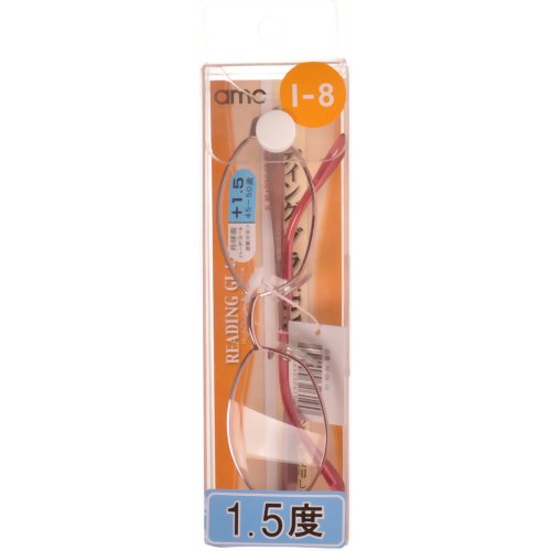 リーディンググラス08 RI-08-15 (1.5度) 【ジェーシー】