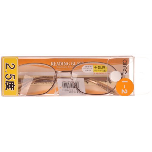 リーディンググラスDX2 RI-02-25 (2.5度) 【ジェーシー】