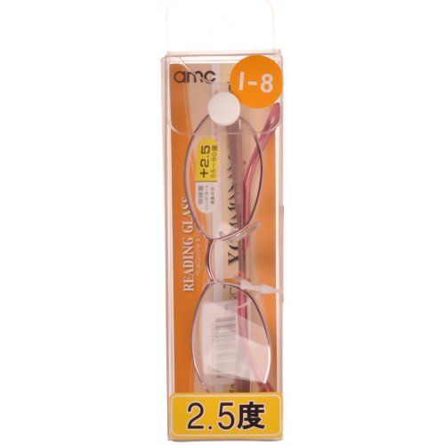 リーディンググラス08 RI-08-25 (2.5度) 【ジェーシー】
