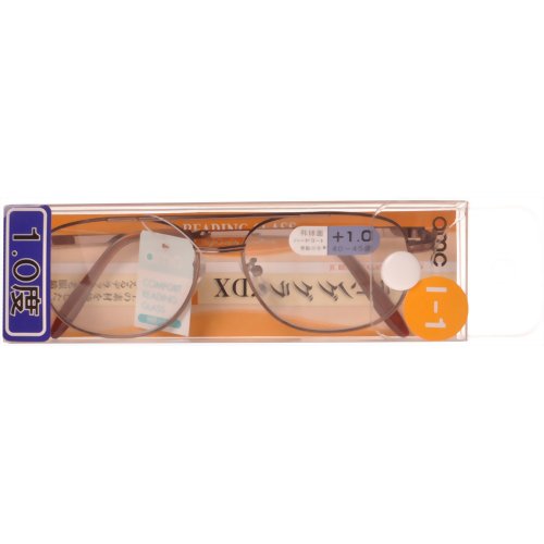 リーディンググラスDX1 RI-01-10 (1.0度) 【ジェーシー】