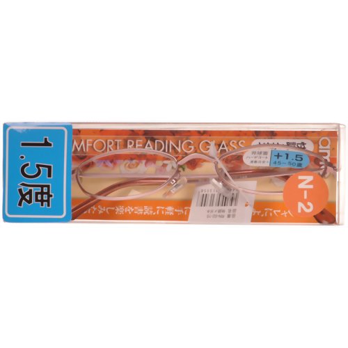 快読メガネ2 RN-02-15 (1.5度) 【ジェーシー】